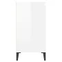 Glossy white plywood sideboard 60x35x70 cm by vidaXL, Sideboards - Ref: Foro24-806082, Price: 67,34 €, Discount: %