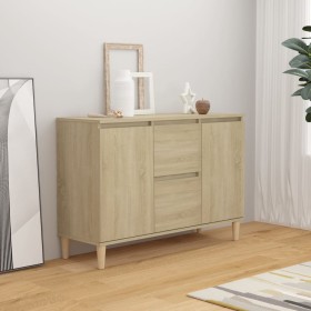 Sonoma Sideboard aus Eichenholz 101x35x70 cm von vidaXL, Sideboards - Ref: Foro24-806106, Preis: 90,16 €, Rabatt: %