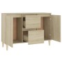 Engineered wood sideboard in Sonoma oak 101x35x70 cm by vidaXL, Sideboards - Ref: Foro24-806106, Price: 90,04 €, Discount: %