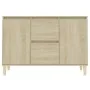 Sonoma Sideboard aus Eichenholz 101x35x70 cm von vidaXL, Sideboards - Ref: Foro24-806106, Preis: 92,64 €, Rabatt: %