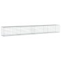 Cesta de gaviones con cubierta hierro galvanizado 400x50x50 cm
