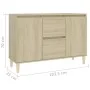 Engineered wood sideboard in Sonoma oak 101x35x70 cm by vidaXL, Sideboards - Ref: Foro24-806106, Price: 92,64 €, Discount: %