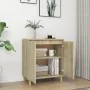 Aparador con patas madera contrachapada roble Sonoma 60x35x70cm de vidaXL, Aparadores - Ref: Foro24-806070, Precio: 65,42 €, ...