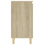 Sideboard mit Beinen aus Sonoma-Eichensperrholz, 60 x 35 x 70 cm von vidaXL, Sideboards - Ref: Foro24-806070, Preis: 66,25 €,...