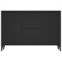 Black plywood sideboard 104x35x70 cm by vidaXL, Sideboards - Ref: Foro24-806113, Price: 93,69 €, Discount: %