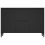 Schwarzes Sperrholz-Sideboard 104x35x70 cm von vidaXL, Sideboards - Ref: Foro24-806113, Preis: 90,75 €, Rabatt: %