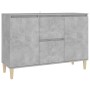 Aparador madera de ingeniería gris hormigón 101x35x70 cm de vidaXL, Aparadores - Ref: Foro24-806107, Precio: 92,94 €, Descuen...