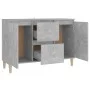 Concrete gray engineered wood sideboard 101x35x70 cm by vidaXL, Sideboards - Ref: Foro24-806107, Price: 86,42 €, Discount: %