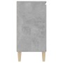 Aparador madera de ingeniería gris hormigón 101x35x70 cm de vidaXL, Aparadores - Ref: Foro24-806107, Precio: 92,94 €, Descuen...