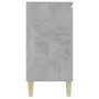 Concrete gray engineered wood sideboard 101x35x70 cm by vidaXL, Sideboards - Ref: Foro24-806107, Price: 86,42 €, Discount: %