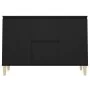 Wooden engineering black sideboard 101x35x70 cm by vidaXL, Sideboards - Ref: Foro24-806104, Price: 89,95 €, Discount: %