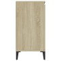 Aparador madera contrachapada color roble Sonoma 104x35x70 cm de vidaXL, Aparadores - Ref: Foro24-806115, Precio: 96,01 €, De...