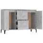 Concrete gray plywood sideboard 104x35x70 cm by vidaXL, Sideboards - Ref: Foro24-806116, Price: 90,85 €, Discount: %