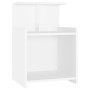 Nachttische 2 Stück aus weißem Sperrholz 40x35x60 cm von vidaXL, Nachttische - Ref: Foro24-806176, Preis: 53,09 €, Rabatt: %