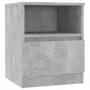 Engineered wood gray concrete bedside table 40x40x50 cm by vidaXL, Nightstands - Ref: Foro24-806165, Price: 34,91 €, Discount: %