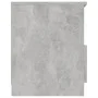 Engineered wood gray concrete bedside table 40x40x50 cm by vidaXL, Nightstands - Ref: Foro24-806165, Price: 34,91 €, Discount: %