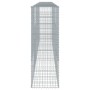 Cesta de gaviones con cubierta hierro galvanizado 500x50x150 cm