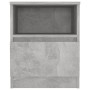 Nachttische 2 Stück betongraues Sperrholz 40x40x50 cm von vidaXL, Nachttische - Ref: Foro24-806166, Preis: 61,42 €, Rabatt: %