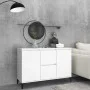 Sideboard aus weißem Sperrholz 104x35x70 cm von vidaXL, Sideboards - Ref: Foro24-806112, Preis: 102,63 €, Rabatt: %