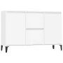 Sideboard aus weißem Sperrholz 104x35x70 cm von vidaXL, Sideboards - Ref: Foro24-806112, Preis: 102,63 €, Rabatt: %