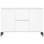 White plywood sideboard 104x35x70 cm by vidaXL, Sideboards - Ref: Foro24-806112, Price: 108,66 €, Discount: %