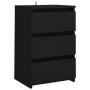 Mesita de noche madera contrachapada negro 40x35x62,5 cm de vidaXL, Mesitas de noche - Ref: Foro24-806213, Precio: 61,42 €, D...
