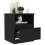 Nachttische 2 Stück schwarzes Sperrholz 40x40x50 cm von vidaXL, Nachttische - Ref: Foro24-806160, Preis: 65,15 €, Rabatt: %