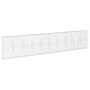Cesta de gaviones con cubierta hierro galvanizado 1000x50x200cm