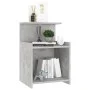 Nachttische 2 Stk. Sperrholz Beton grau 40x35x60 cm von vidaXL, Nachttische - Ref: Foro24-806184, Preis: 51,81 €, Rabatt: %