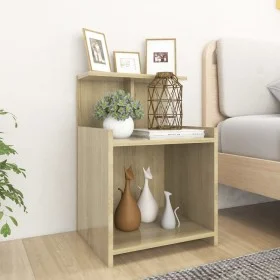 Nachttisch aus Sonoma-Eichensperrholz, 40 x 35 x 60 cm von vidaXL, Nachttische - Ref: Foro24-806181, Preis: 34,62 €, Rabatt: %