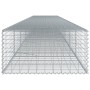 Cesta de gaviones con cubierta hierro galvanizado 700x100x50 cm