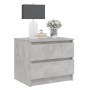 Nachttische 2 Stk. Sperrholz Beton grau 50x39x43,5cm von vidaXL, Nachttische - Ref: Foro24-806202, Preis: 71,97 €, Rabatt: %