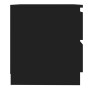 Mesita de noche madera contrachapada negro 50x39x43,5 cm de vidaXL, Mesitas de noche - Ref: Foro24-806195, Precio: 55,50 €, D...