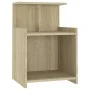 Nachttische 2 Stk. Sonoma-Eichensperrholz 40x35x60 cm von vidaXL, Nachttische - Ref: Foro24-806182, Preis: 51,56 €, Rabatt: %