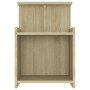 Nachttische 2 Stk. Sonoma-Eichensperrholz 40x35x60 cm von vidaXL, Nachttische - Ref: Foro24-806182, Preis: 52,10 €, Rabatt: %
