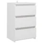 Mesita de noche madera de ingeniería blanco 40x35x62,5 cm de vidaXL, Mesitas de noche - Ref: Foro24-806211, Precio: 60,45 €, ...