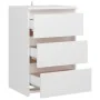 Mesita de noche madera de ingeniería blanco 40x35x62,5 cm de vidaXL, Mesitas de noche - Ref: Foro24-806211, Precio: 60,45 €, ...