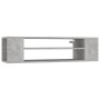 Hängender TV-Schrank aus betongrauem Sperrholz, 100 x 30 x 26,5 cm von vidaXL, TV-Möbel - Ref: Foro24-806233, Preis: 40,56 €,...