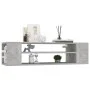 Hängender TV-Schrank aus betongrauem Sperrholz, 100 x 30 x 26,5 cm von vidaXL, TV-Möbel - Ref: Foro24-806233, Preis: 39,48 €,...