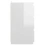 Nachttisch aus Sperrholz glänzend weiß 40x35x62,5cm von vidaXL, Nachttische - Ref: Foro24-806223, Preis: 74,17 €, Rabatt: %