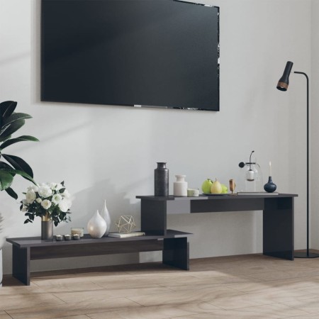 Hochglanzgrauer TV-Schrank aus Sperrholz, 180 x 30 x 43 cm von vidaXL, TV-Möbel - Ref: Foro24-806273, Preis: 39,00 €, Rabatt: %