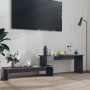 Hochglanzgrauer TV-Schrank aus Sperrholz, 180 x 30 x 43 cm von vidaXL, TV-Möbel - Ref: Foro24-806273, Preis: 39,00 €, Rabatt: %
