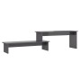 Hochglanzgrauer TV-Schrank aus Sperrholz, 180 x 30 x 43 cm von vidaXL, TV-Möbel - Ref: Foro24-806273, Preis: 39,00 €, Rabatt: %