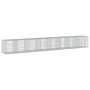 Cesta de gaviones con cubierta hierro galvanizado 800x100x100cm