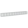 Cesta de gaviones y cubierta hierro galvanizado 1050x100x100 cm