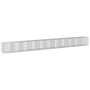 Cesta gaviones con cubierta hierro galvanizado 1100x100x100 cm