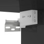 Mueble pared TV madera contrachapada negro brillo 102x35x35 cm de vidaXL, Muebles TV - Ref: Foro24-806245, Precio: 46,45 €, D...