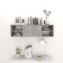 Concrete gray plywood wall shelf 102x30x29cm by vidaXL, Shelves and shelves - Ref: Foro24-806260, Price: 44,60 €, Discount: %