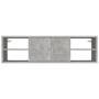 Concrete gray plywood wall shelf 102x30x29cm by vidaXL, Shelves and shelves - Ref: Foro24-806260, Price: 44,60 €, Discount: %