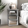 Hilfsschrank aus betongrauem Sperrholz, 35 x 35 x 55 cm von vidaXL, Sideboards - Ref: Foro24-806278, Preis: 26,85 €, Rabatt: %